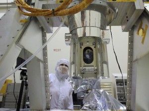 The SAGE III/ISS instrument has been undergoing rigorous testing and review leading up to the scheduled 2016 launch. Flight components are being put through a battery of environmental tests to ensure that they will perform as planned while withstanding the rigors of launch and the harsh environment of space.